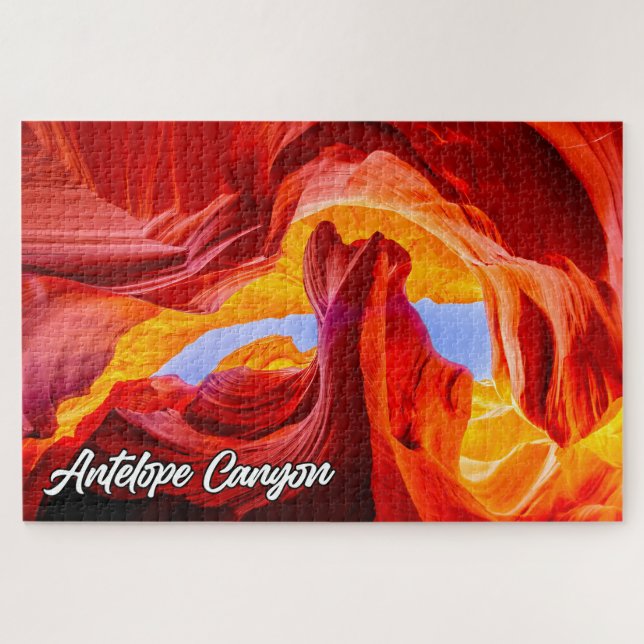 Puzzle Antelope Canyon, Page, Arizona, Estados Unidos (Horizontal)