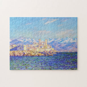 Puzzle Antibes, efecto de la tarde, Claude Monet 1888