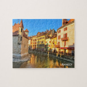 Puzzle Antigua Annecy, Alpes Franceses