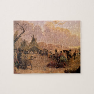 Puzzle Antigua Danza de la Medicina de los Nativos Americ