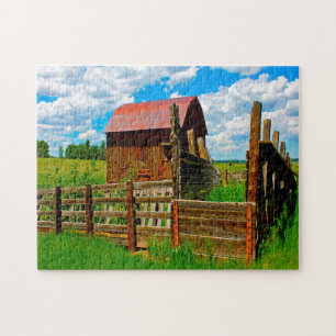 Puzzle Antigua granja Barn Colorado.