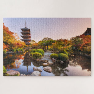 Puzzle Antigua Pagoda De Madera Al Templo ji Kioto Japón