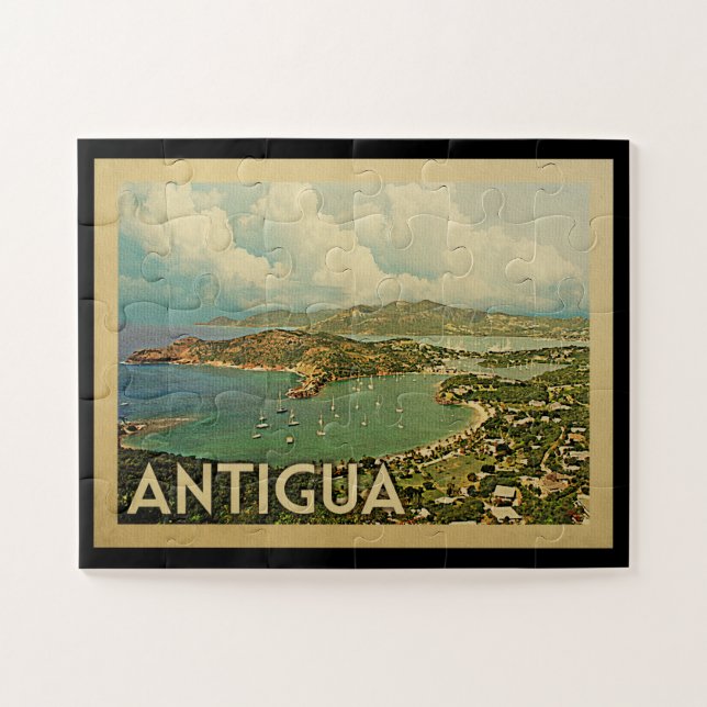 Puzzle Antigua Vintage Travel (Horizontal)