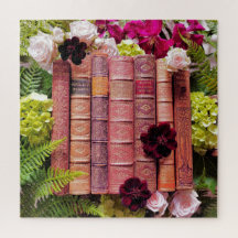 Antiguas espinas de libros y Rosas