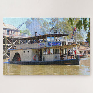 Puzzle Antiguo barco de vapor de paletas, Echuca, Austral