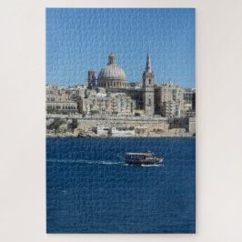 Puzzle Antiguo barco pesquero Paisaje del puerto de La Va