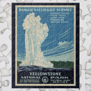 Puzzle Antiguo creyente en el Parque Nacional Yellowstone