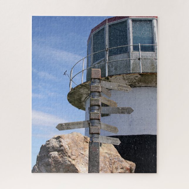 Puzzle Antiguo faro de Cape Point, Sudáfrica (Vertical)