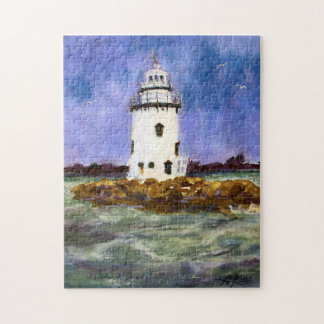Puzzle Antiguo Faro de Saybrook, Maureen Girard Ocean