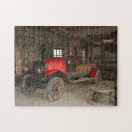Puzzle Antiguo motor de encendido
