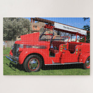 Puzzle Antiguo motor rojo de fuego, Australia