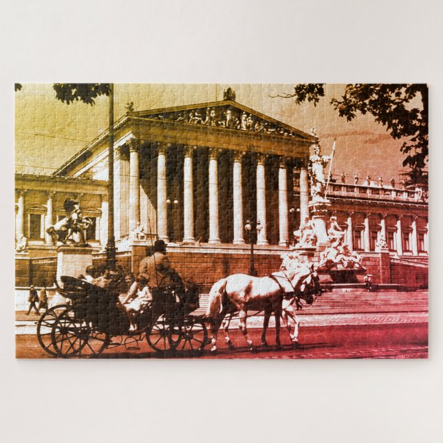 Puzzle Antiguo parlamento de Viena Austria (Horizontal)