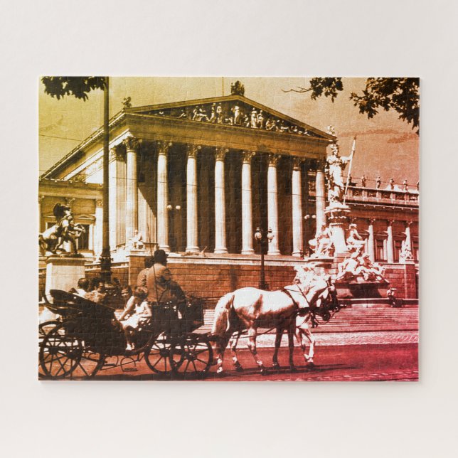 Puzzle Antiguo parlamento de Viena Austria (Horizontal)