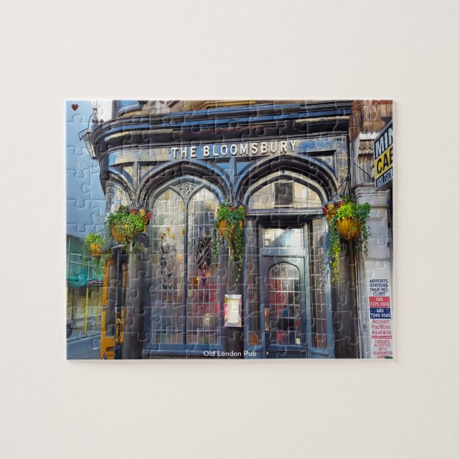 Puzzle Antiguo Pub de Londres (Horizontal)
