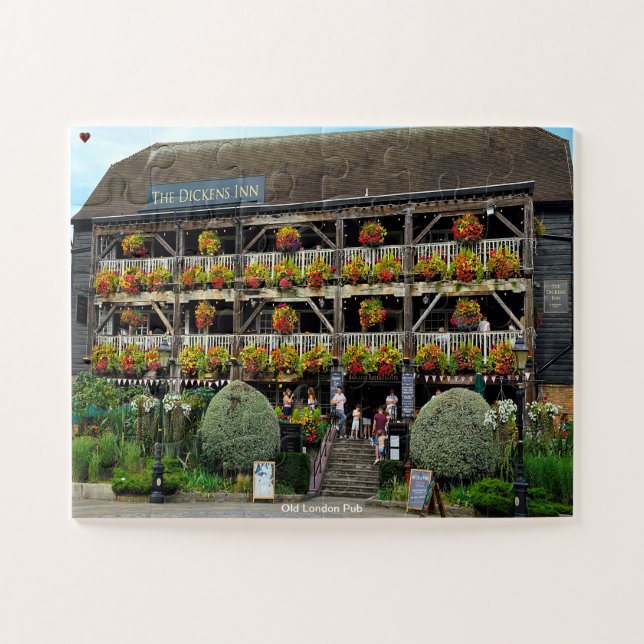 Puzzle Antiguo pub londinense (Horizontal)