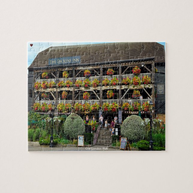 Puzzle Antiguo pub londinense (Horizontal)