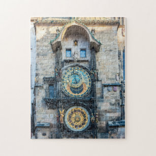 Puzzle Antiguo reloj astronómico de Praga - República Che