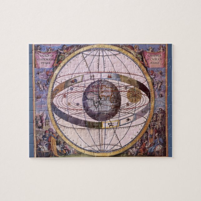 Puzzle Antiguo Sistema Solar Ptolemaico, Andreas Cellariu (Horizontal)