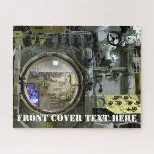 Puzzle antiguo submarino retro