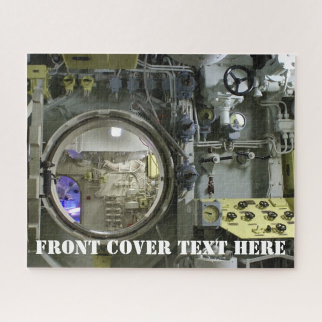 Puzzle antiguo submarino retro (Horizontal)