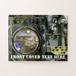 Puzzle antiguo submarino retro