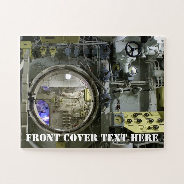 Puzzle antiguo submarino retro (Horizontal)