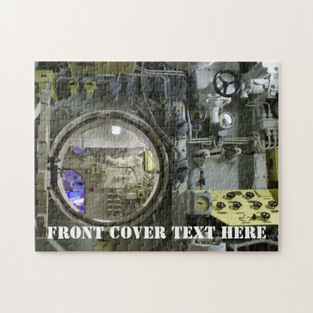 Puzzle antiguo submarino retro (Horizontal)