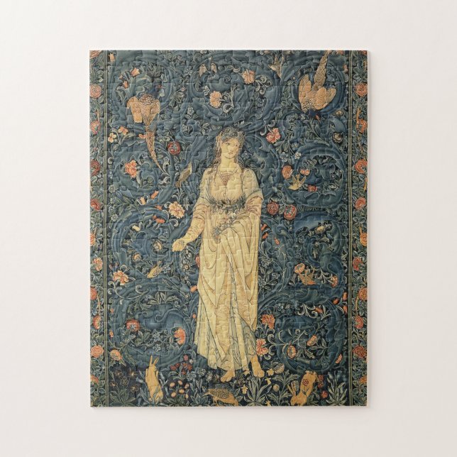 Puzzle Antiguo William Morris Flora (Vertical)