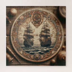 Puzzle Antiguos barcos de vela holandeses (Países Bajos)