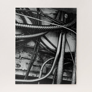Puzzle Antiguos Conductos Eléctricos de Cable Tuberías Te