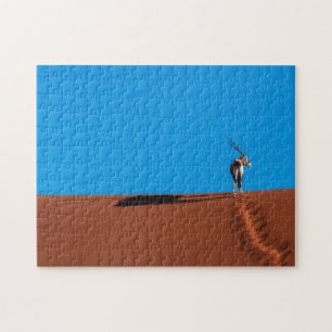 Puzzle Antílope del Oryx en el desierto de Namib