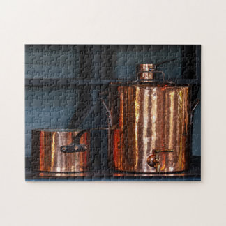 Puzzle Antique Copper Pots