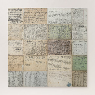 Puzzle Antísimas postales Antecedentes de la época france