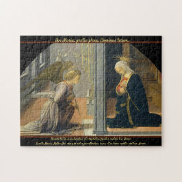 Puzzle Anunciación de Ave Maria Fra Filippo Lippi