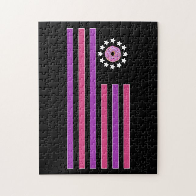 Puzzle Anuncio - Bandera (Vertical)