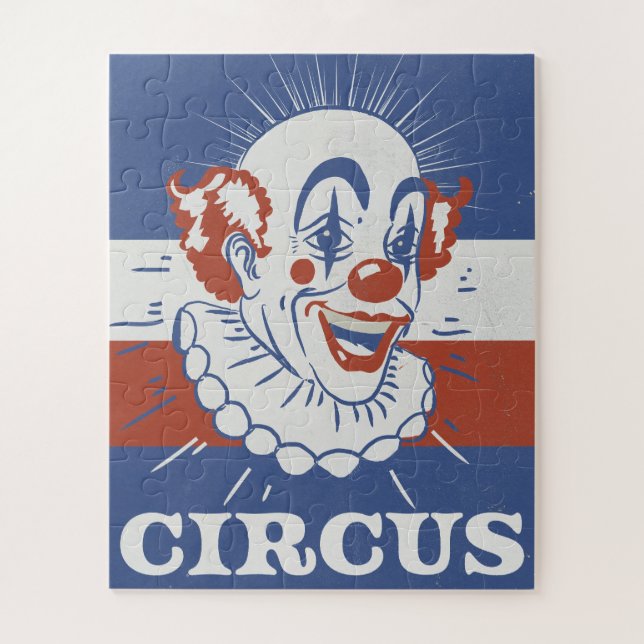 Puzzle Anuncio de circo vintage (Vertical)