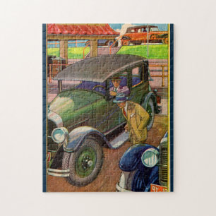 Puzzle Anuncio de los neumáticos Kelly-Springfield de 192