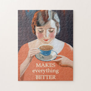 Puzzle Anuncio de té de época - Mejor