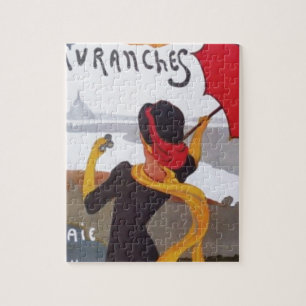 Puzzle Anuncio de viajes francés de 1910