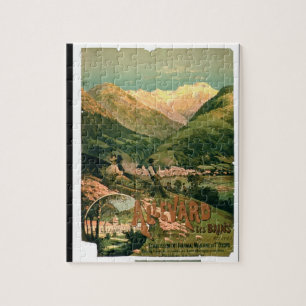 Puzzle Anuncio para "Allevard Les Bains", Isere (col