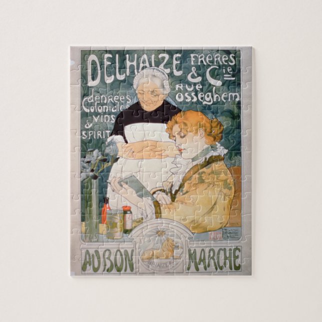 Puzzle Anuncio para Delhaize, los hermanos y el Co. en el (Vertical)