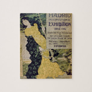 Puzzle Anuncio para el 'International Exhibi de Madrid