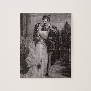 Puzzle Anuncio para "Romeo y Juliet", en la ópera