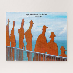 Puzzle Anzac Walk Way Memorial Newcastle Nueva Zelanda Ro