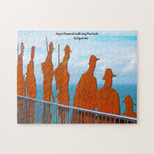 Puzzle Anzac Walk Way Memorial Newcastle Nueva Zelanda Ro