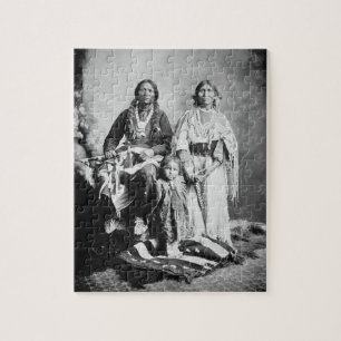 Puzzle Apache principal Antonio Maria con su familia,