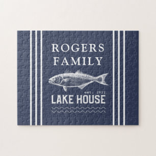 Puzzle Apellido de la familia Lake House
