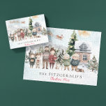 Puzzle Apellido | Retrato de la familia Cute<br><div class="desc">Transformar sus recuerdos familiares en una actividad divertida y atractiva con nuestro "Nombre de familia" | Cute Watercolor Family Retrait" rompecabezas de rompecabezas. Este acertado rompecabezas cuenta con un encantador ilustracion acuático de un retrato familiar, con detalles personalizados como el nombre de la familia y una escena festiva. Perfecto para...</div>