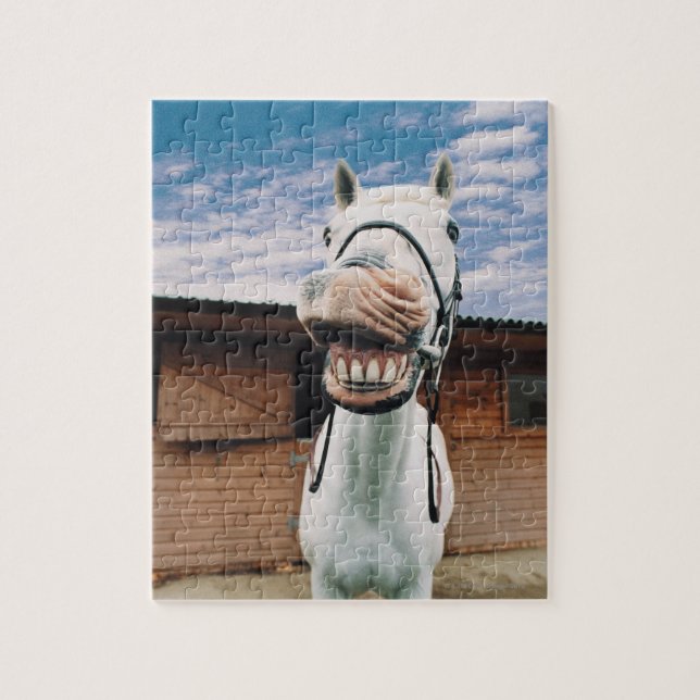 Puzzle Apertura de boca para acercamiento de caballos (Vertical)