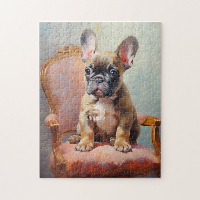 Puzzle Apertura de Bulldog francés (Vertical)